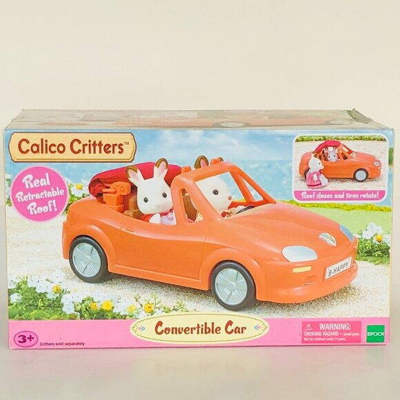 Calico Critters Convertible Car Toy Vehicle New in Box (Critters not included) - Picture 8 of 13